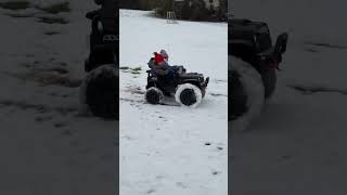 MONSTERTRUCK SNOW ACTION / Kids just want to have fun ☃️❄️🌨️