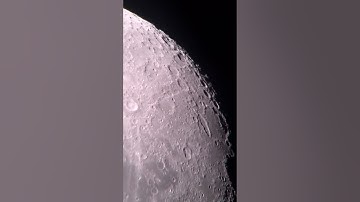 The Moon Through Baader 5mm Hyperion Eyepiece