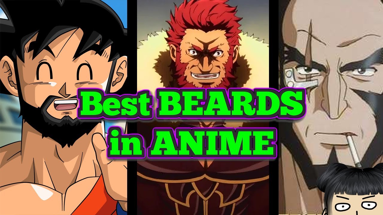 The BEST beards in anime - YouTube