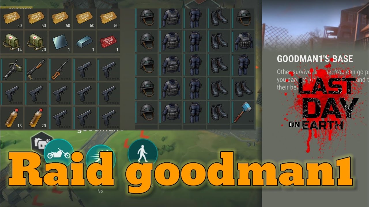 Raid goodman1 | ​​SUICIDE TRICK | LAST DAY ON EARTH v.1.23.2