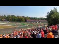 F1 monza 2021 start from tribune 8a