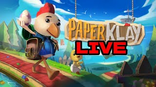 PaperKlay LIVE - An indie paper craft 3D platformer