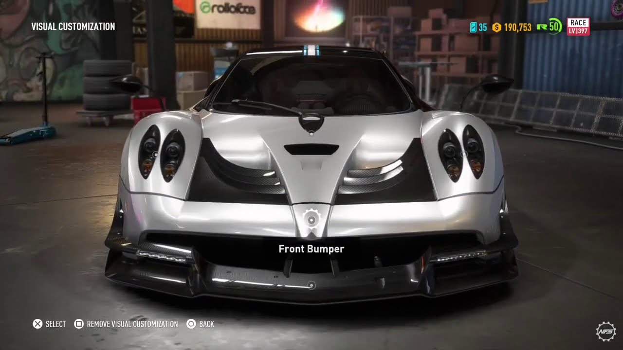 NFS Payback Pagani Huayra BC Race Build