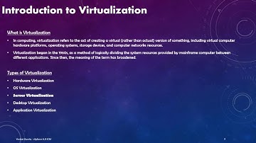 01 # Introduction to Virtualization