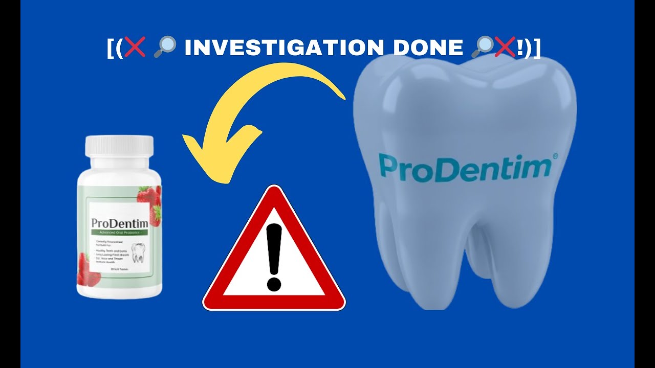 ✅ProDentim Works ?❌ 🔎 INVESTIGATION DONE 🔎❌! ProDentin Reviews✅
