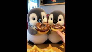 Did The Baby Penguin Eat A Donut Today?