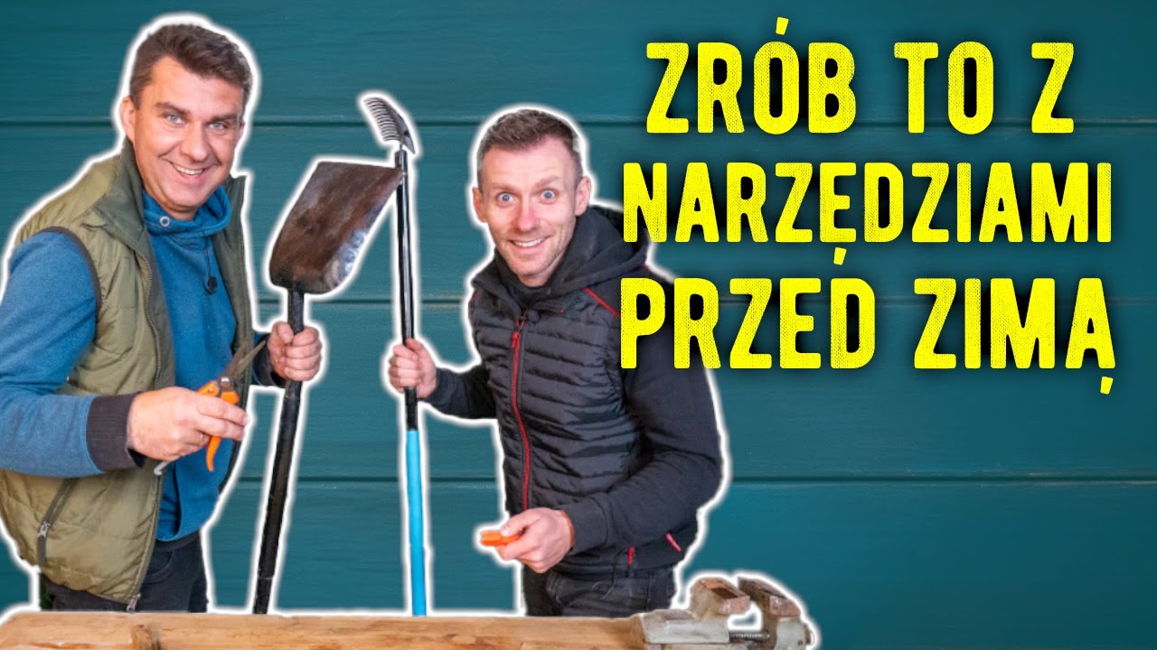 Zadbaj o swoje narzędzia ogrodnicze. Co trzeba zrobić przed zimą