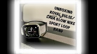 royal plus lava glow sport loop