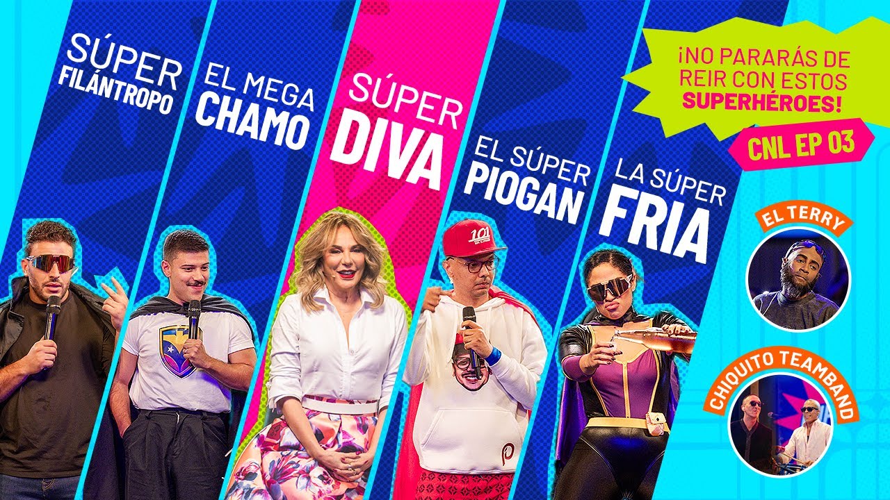 EP# 03 ¡NO PARARÁS DE REIR CON ESTOS SUPERHÉROES! | CHÉVERE NIGHTS LIVE