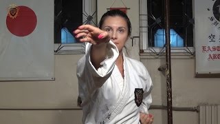 Karate Lesson: Performing Haito Uchi Technic - by Master Di