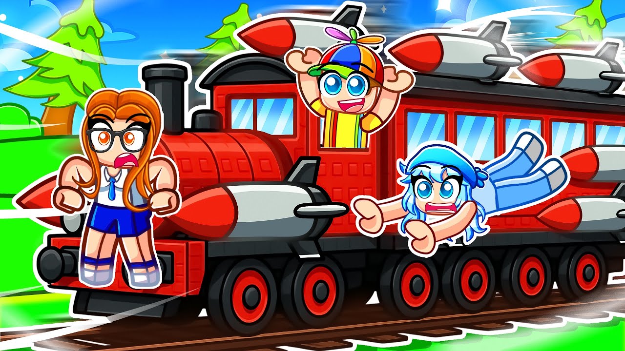 Building The FASTEST TRAIN In Roblox Build a Train To Rizz Crazy Fan Gril!