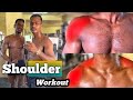 Crezy Shoulder workout at GYM/जिम में क्रेज़ी शोल्डर वर्कआउट 🤯🥵।For Beginners.#nityafitness.
