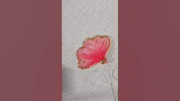 👍💥simple net fixing and flower making tutorial for beginners #aariwork #shortstrending