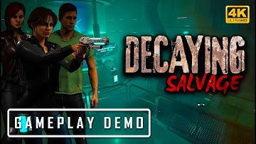 Decaying Salvage - The SCARIEST Space Horror Game You’ve Never Heard Of! (New Gameplay Demo)