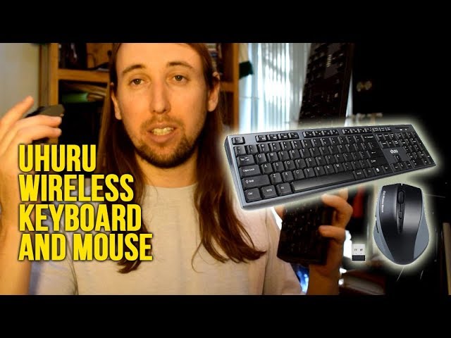 UHURU Wireless Keyboard and Mouse Combo Review - YouTube