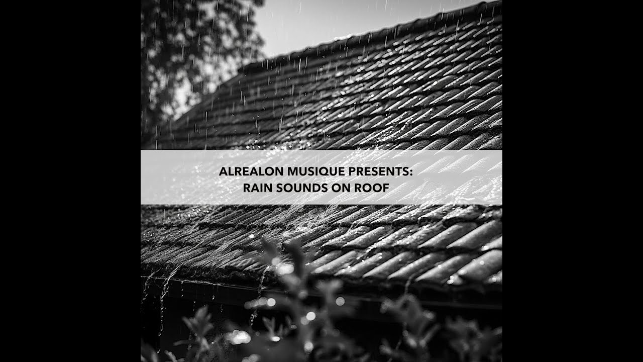 ALREALON MUSIQUE PRESENTS: RAIN SOUNDS ON ROOF