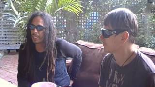 KornRow's Mayhem Press Conference with Munky and Ray Luzier of Korn - Mansfield, MA 07/22/14