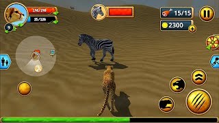 Cheetah Family Sim - Animal Simulator Android Gameplay #1 screenshot 3