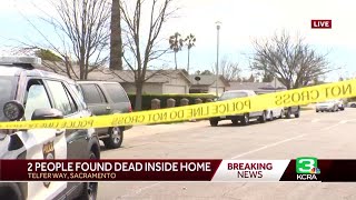 2 people found dead inside Sacramento home after reports of 'disturbance,' police say