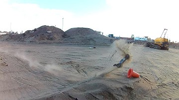 RC8.2e sand pit bashing