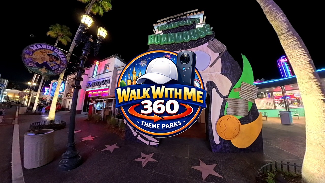Universal Studios - Mardi Gras - Tribute Store | POV in 360° 4K | VR