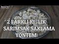 2 Farklı Yöntemle Kışlık Sarımsak Nasıl Saklanır.