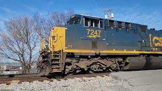 Csx Mixed Freight Train 139 Cars