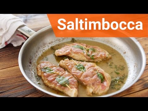 Saltimbocca alla romana - kotlety cielęce z szynką parmeńską