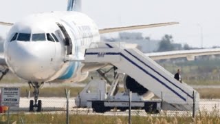 Plane hijacking ends peacefully