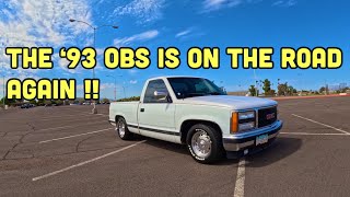 MY 1993 GMC SIERRA (OBS) GETS CLEANED UP AND READY TO GO FOR CRUISE.  J's DIY n stuff 1993 Gmc Sierra Walk Through Build Spinningwrencheswithj