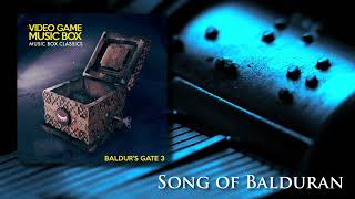 Baldurs Gate 3: Song of Balduran || Video Game Music Box