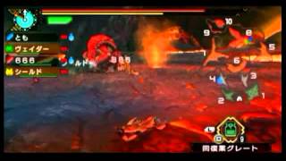【赤髪のとも X 666（オーメン）】MHP3ｒｄ縛りコラボ実況プレイpart13