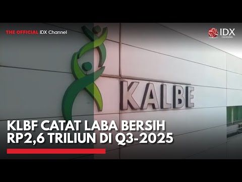 Laba KLBF Tumbuh 10 Persen, Sinyal Sehat Industri Farmasi | 1ST SESSION CLOSING