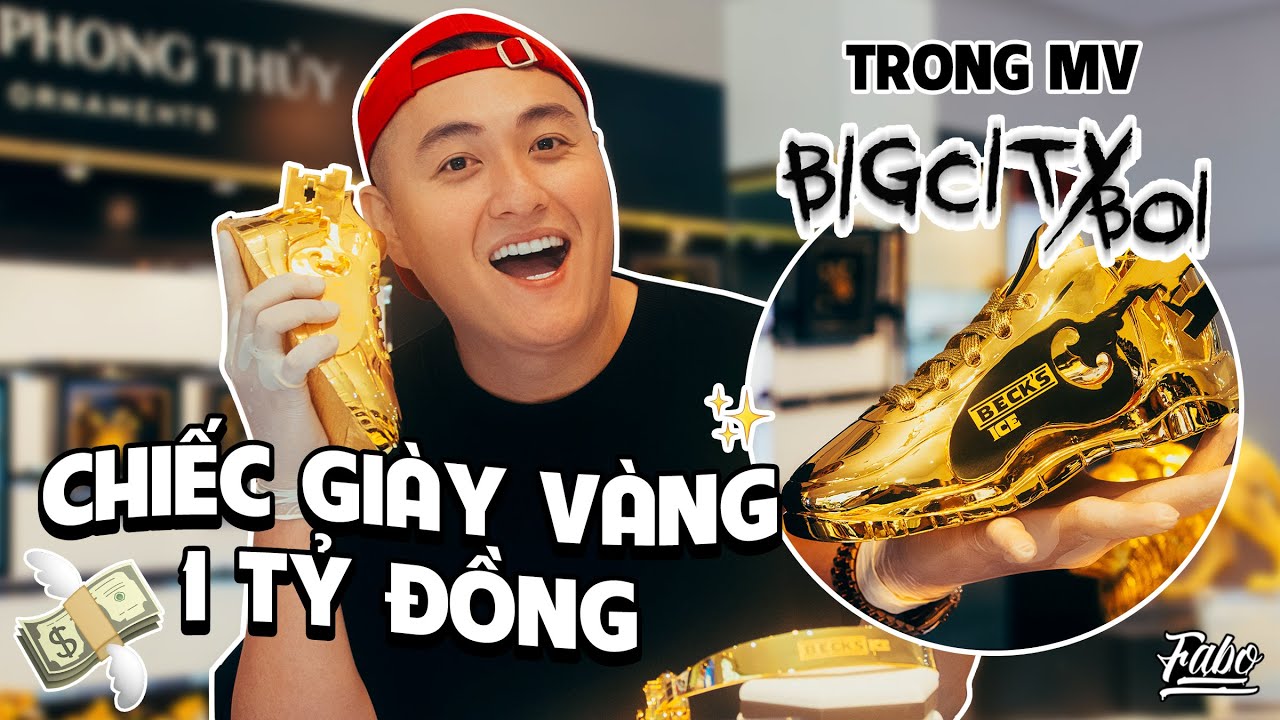 Mình Đã Trúng Chiếc Giày 1 Tỷ Bằng Vàng Trong MV “ BIGCITYBOI”?!?!?