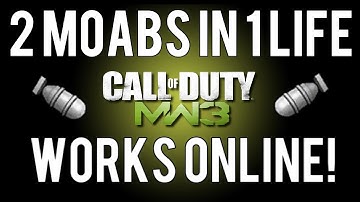 MW3 Glitches - 2 MOABS In 1 Life ONLINE
