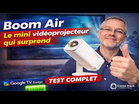 Boom Air : Le Mini Vidéoprojecteur Qui Nous A Vraiment Surpris