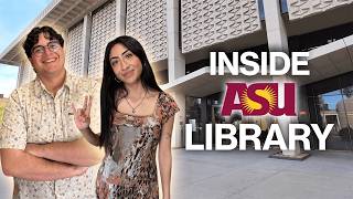 Inside ASU’s Hayden Library 🔱 Tempe Campus Tour
