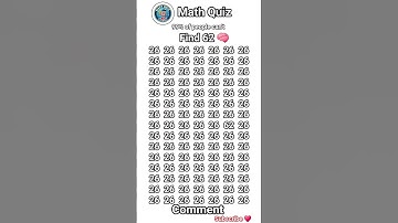 🧠 Math Quiz Brain Test #maths #braintestsolution #reasoning #puzzlegame #puzzle #mathexam #mathquiz