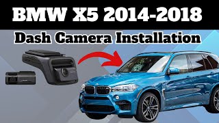 Bmw X5 Thinkware U3000 Dash Camera Installation With Wires Hidden 2014 - 2018