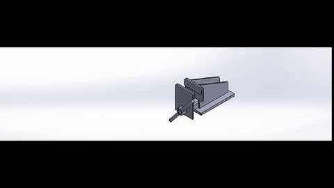 BENCH VICE ANIMATION | SOLIDWORKS MBD
