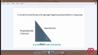 02  C Programming For Civil Engineers  Triangle Solution