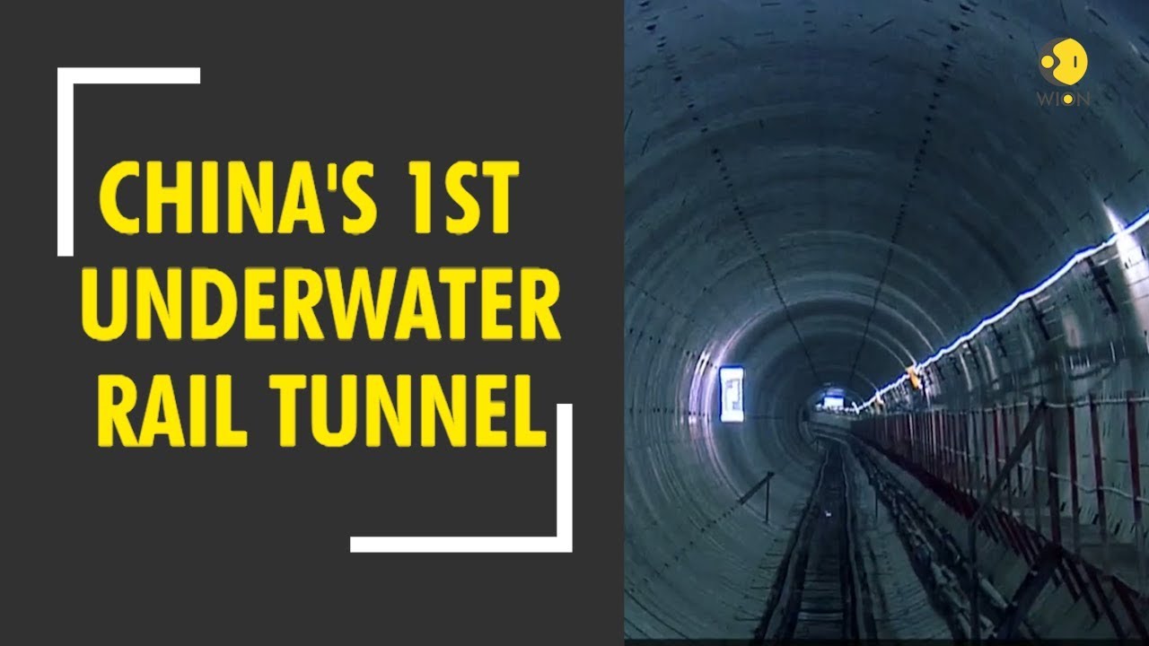 China builts its first underwater rail tunnel YouTube