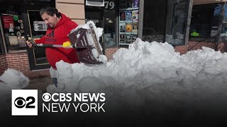 Suffolk County residents, businesses digging out from blizzard