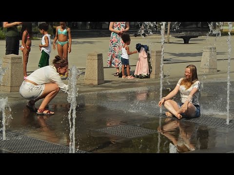 Girls, fountain and fun splashes of summer-8 ! / Девушки, фонтан и веселые брызги лета-8 !