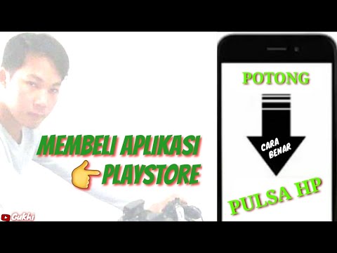 Cara bayar playstore dengan pulsa. 