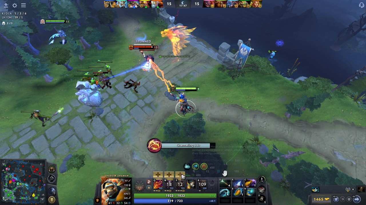 ShadowShaman and Massive Ward Rampage | Dota 2 Support