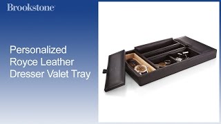 Get yours today http://bit.ly/Personalized_Dresser_Valet Video transcript: Keep organized with style and a touch of class with our top 