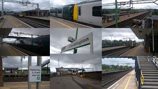 HIGH SPEED & STOPPER ACTION @ Cheddington Station (CED) (11/06/21)