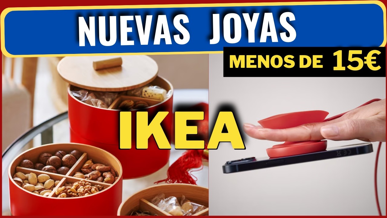 🔥IKEA  20 NUEVOS tesoros por menos de 15 euros que desearas tener😲2026