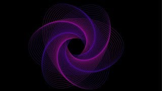 Geometric Line art tutorial | wave pattern illustrator | Abstract pattern illustrator